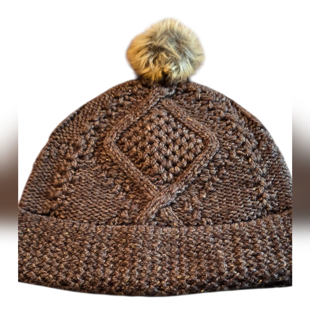Eddie Bauer Wool Hat Brown/Tan